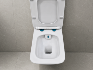 WC e varur CeraStyle Hera Rimless me bidet të integruar