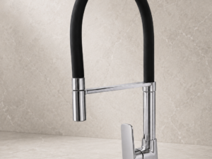 Mishelator kuzhine Rosan Stolz Black 138701B poluprofesional në krom/zezë