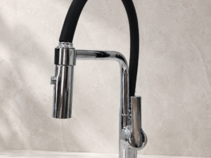 Mishelator kuzhine EISEL CARNEO krom/zi me tub Soft-Touch