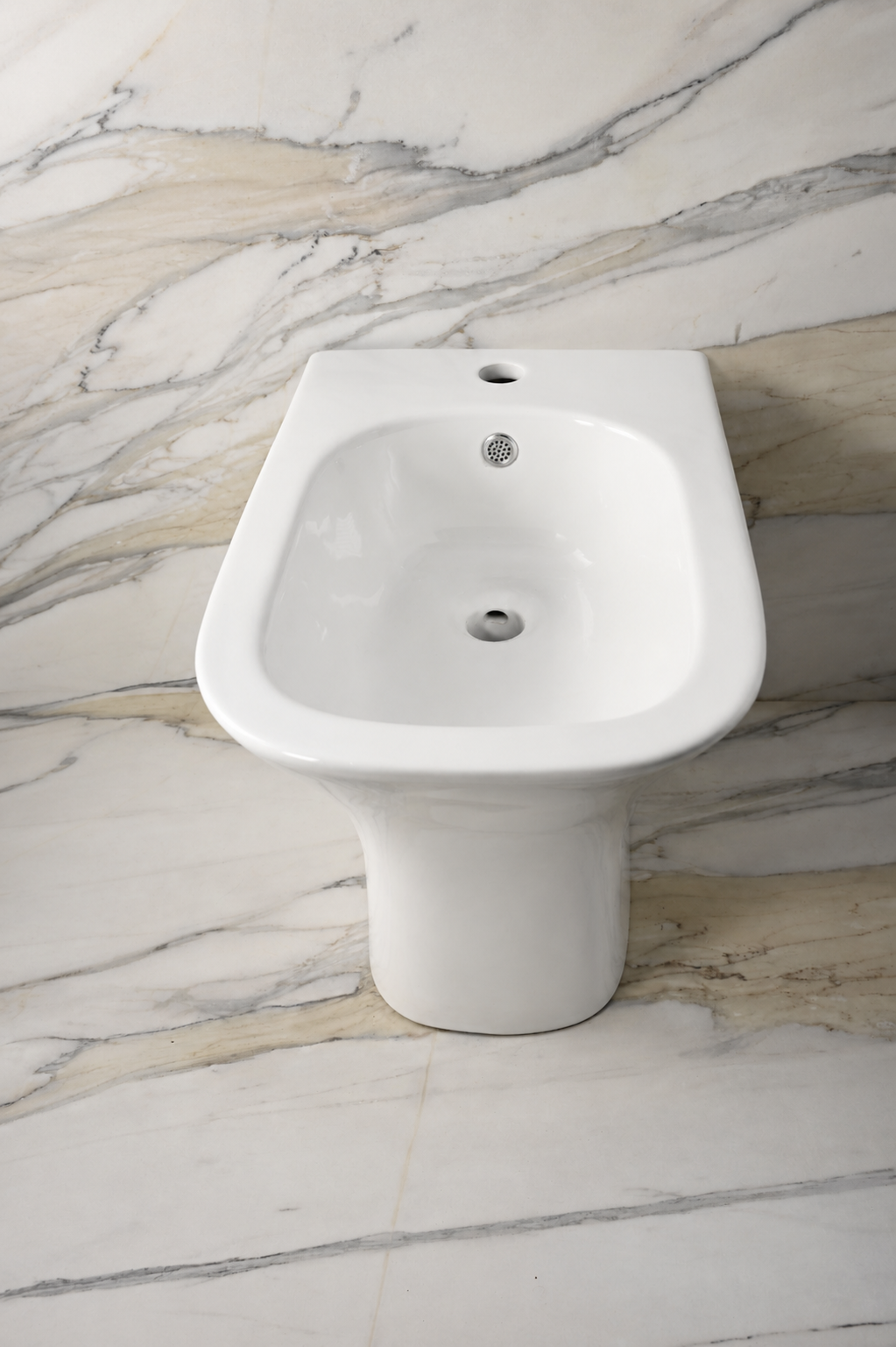 Bidet dyshemeje Isvea Infinity, i bardhë