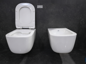 WC bide sospeso porcelani i bardhë 202