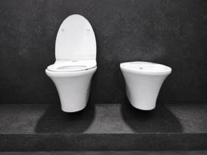 Set WC dhe bide sospeso Idevit Prime i bardhë