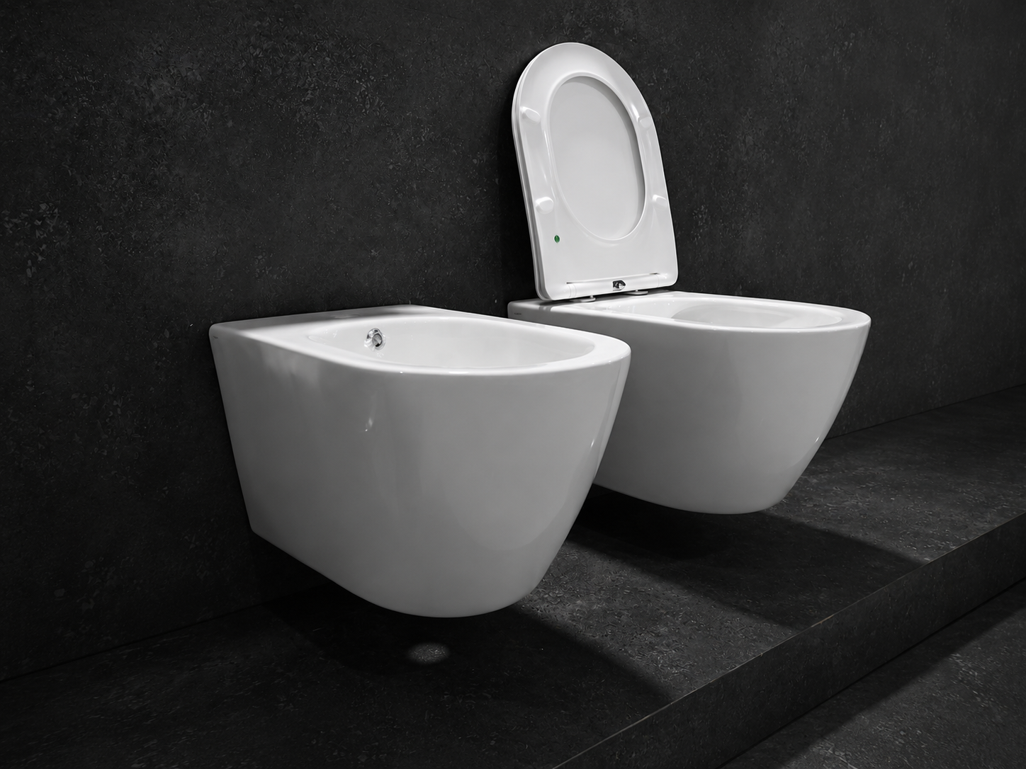 Set tualeti dhe bideje i varur Idevit Rena - Figura 5