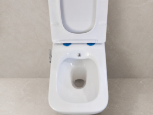 WC e varur Turkuaz City Rimless me bidet të integruar