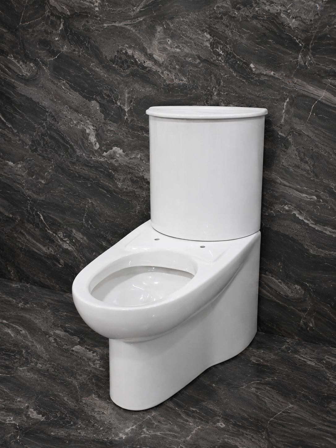 WC monobllok ISVEA i bardhë me rezervuar - Figura 5