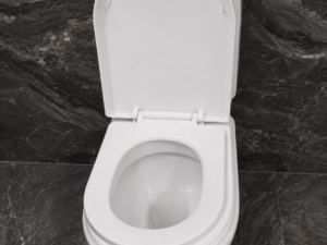 WC monobllok Creavit Sedef me kapak soft-close dhe funksion bideti